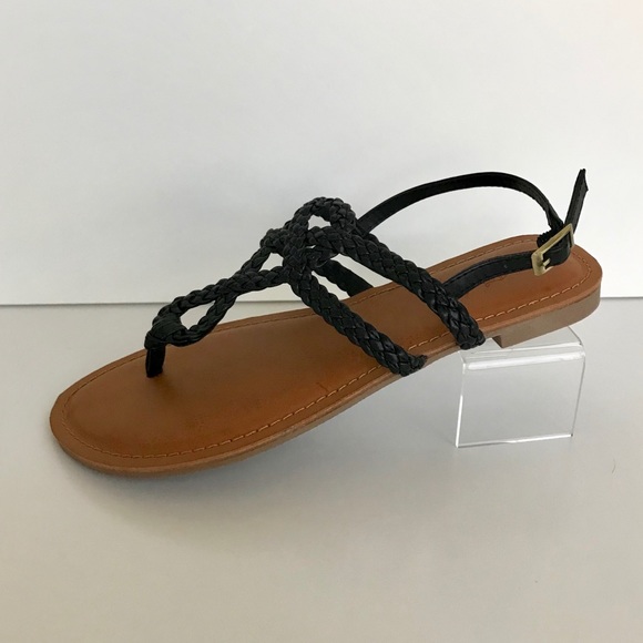 NWT Universal Thread Braided Ankle Strap Sandals - Picture 5 of 7